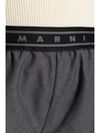 marni - Shorts grigi con elastico in vita - 2