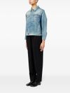 mm6 maison margiela - Denim blue jacket with a worn effect - 2