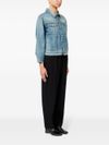 mm6 maison margiela - Denim blue jacket with a worn effect - 4