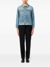 mm6 maison margiela - Denim blue jacket with a worn effect - 6