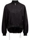 mm6 maison margiela - Black jacket with side pockets