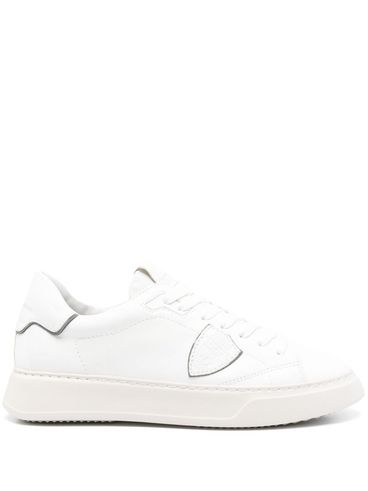 PHILIPPE MODEL - Sneakers Temple in pelle bianca