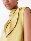 stella mccartney - Yellow top with integrated scarf - 1