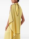 stella mccartney - Yellow top with integrated scarf - 5