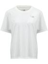 mm6 maison margiela - White crewneck t-shirt with logo on the chest