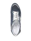 hogan - Sneakers Interactive in mixed blue suede - 3