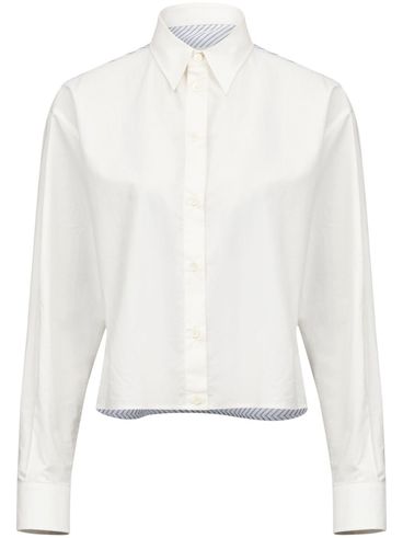 MM6 MAISON MARGIELA - Camicia bianca a maniche lunghe