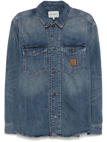 CARHARTT WIP - Camicia in denim con tasche