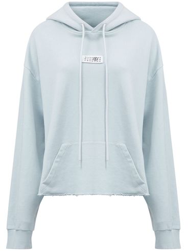 MM6 MAISON MARGIELA - Sky grey hoodie with pockets