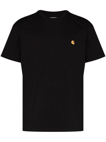 CARHARTT WIP - Cotton T-shirt with embroidered front logo