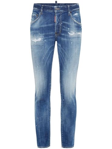 DSQUARED2 - Jeans affusolati effetto vissuto