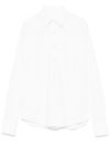 xacus - Stretch white cotton shirt