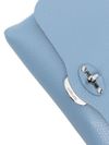 zanellato - Light blue 'Small' leather clutch - 3