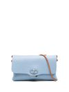 zanellato - Light blue 'Small' leather clutch