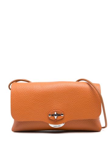 ZANELLATO - Orange 'Small' Leather Clutch