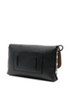 zanellato - Black 'Small' Leather Clutch - 1