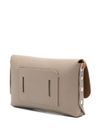 zanellato - Taupe 'Small' Leather Clutch - 1