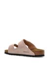 birkenstock - Ciabatta 'Arizona' rosa con doppia fascia - 1