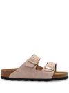 birkenstock - Ciabatta 'Arizona' rosa con doppia fascia