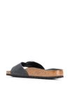 birkenstock - Ciabatta nera'Madrid'  con una fascia - 2