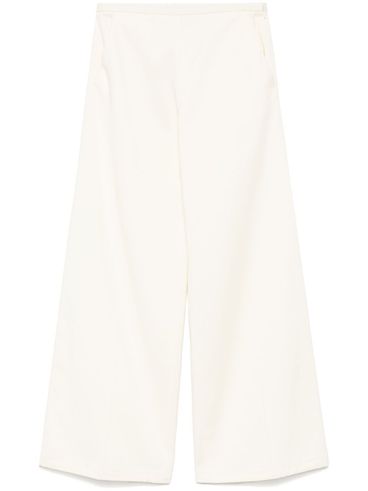 FORTE FORTE - White wide-leg trousers