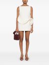 magda butrym - Short white dress with ruched design - 3