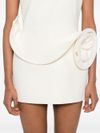 magda butrym - Short white dress with ruched design - 4