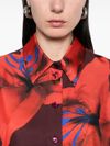 alexander mcqueen - Camicia morbida in seta con stampa - 1