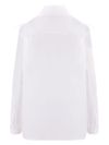 alexander mcqueen - Cotton shirt with wide collar - 5