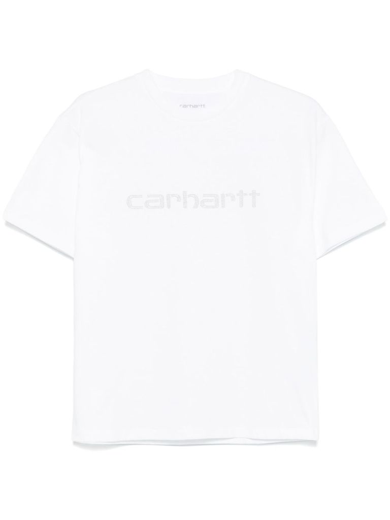 Carhartt Rivet Script T-shirt In White