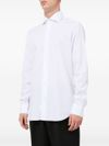 barba - Classic white cotton shirt - 5