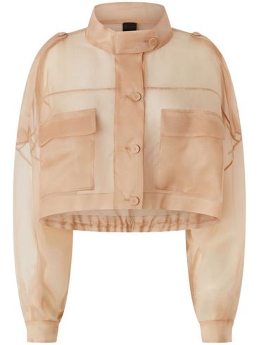 PINKO - Pink Lanario semi-sheer jacket