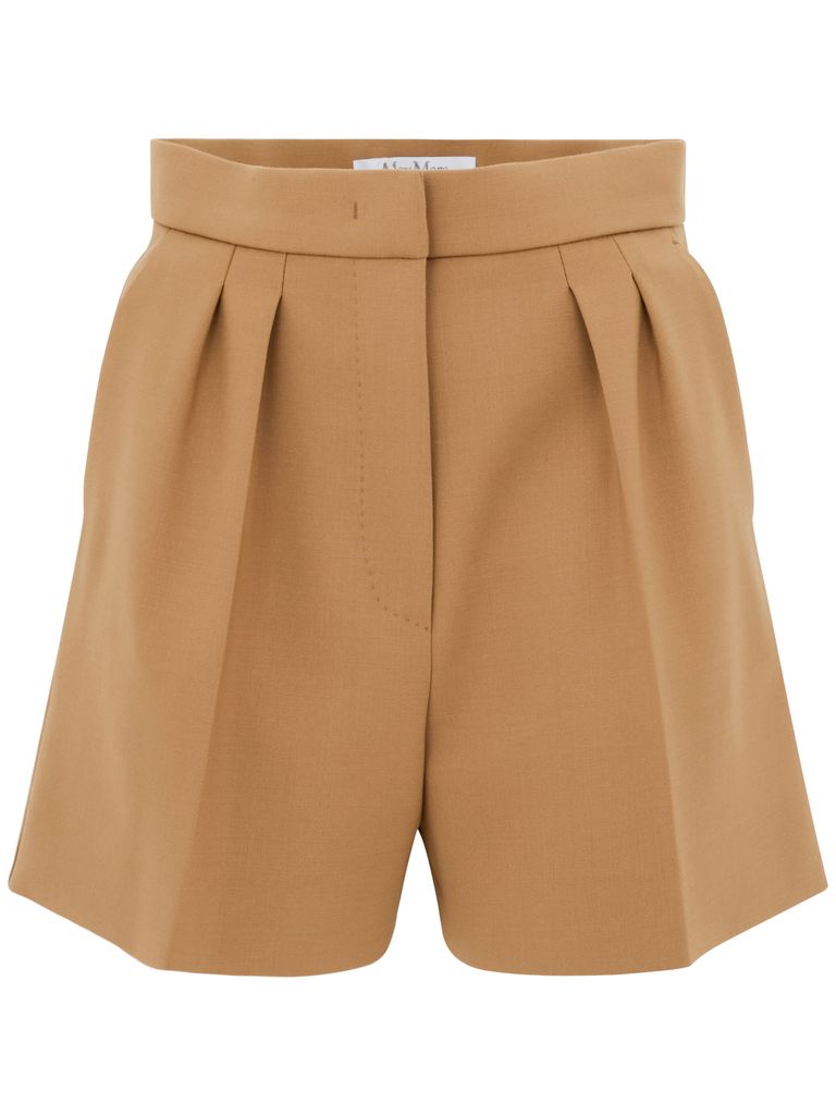Max Mara Zic Shorts In Beige
