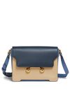 marni - Multicolored leather bag with shoulder strap