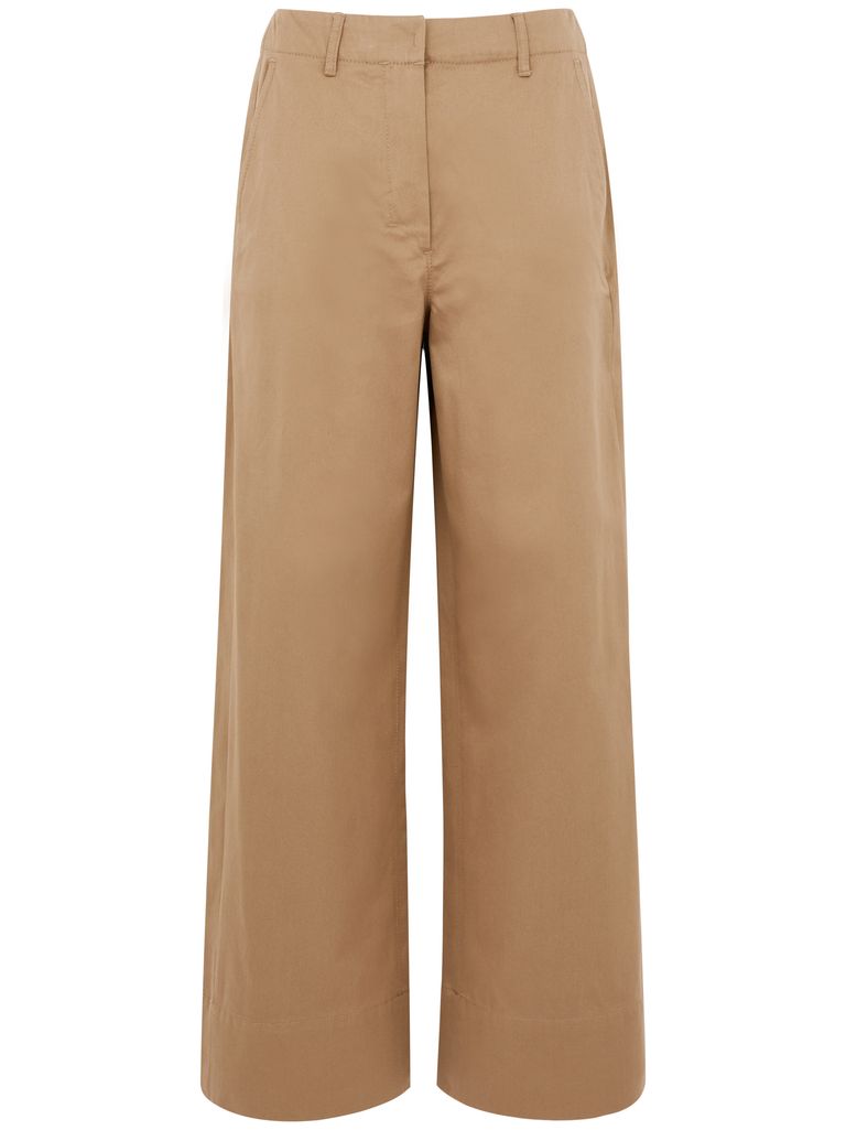 'S MAX MARA UNICO FLARED TROUSERS IN COTTON