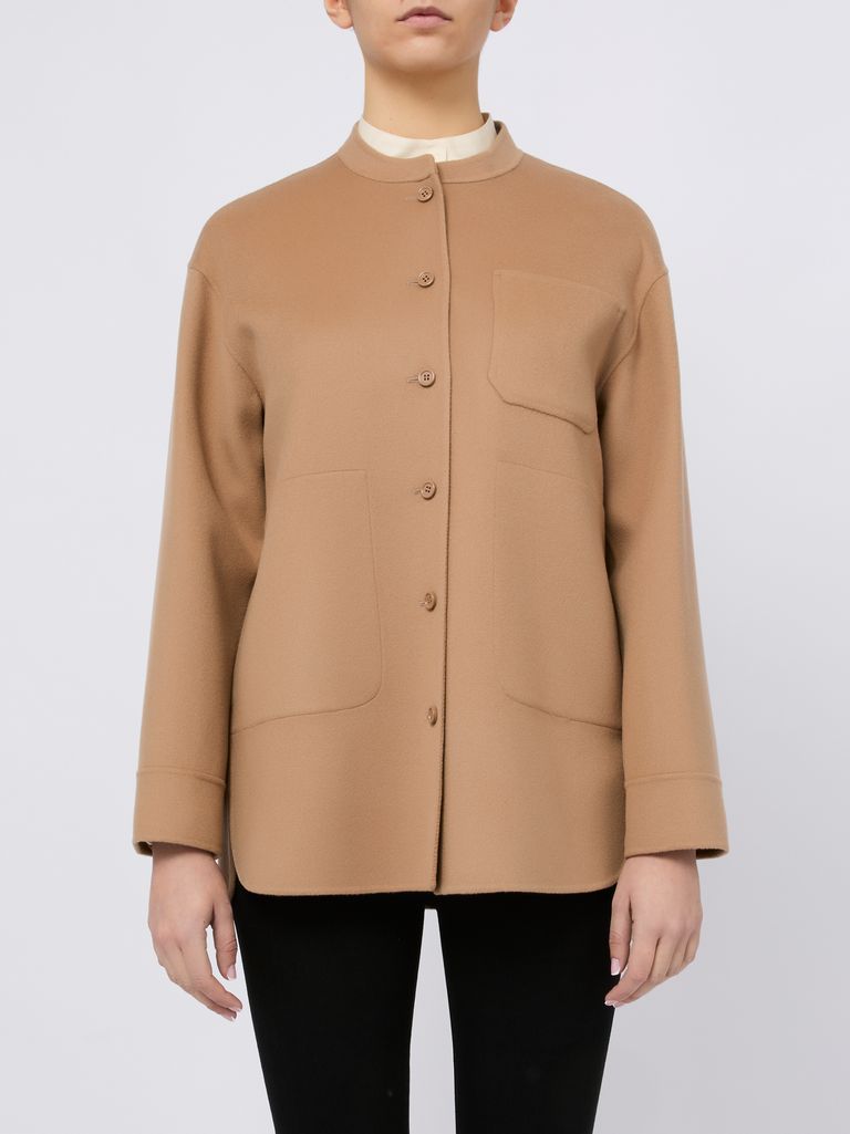 Costanza short coat in virgin wool