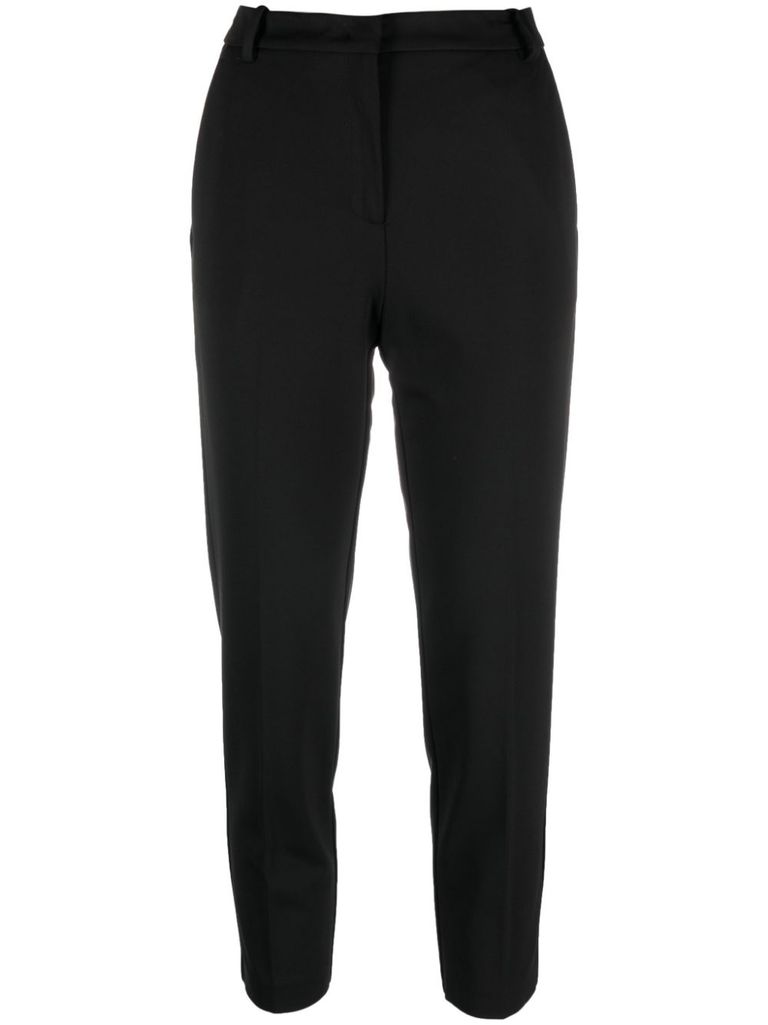 Shop Pinko Bello Trousers In Black