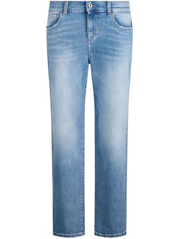 LIU JO - Long flared stretch cotton jeans