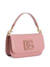 dolce & gabbana - Borsa rosa cipria con logo DG - 3