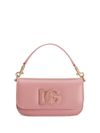 dolce & gabbana - Borsa rosa cipria con logo DG