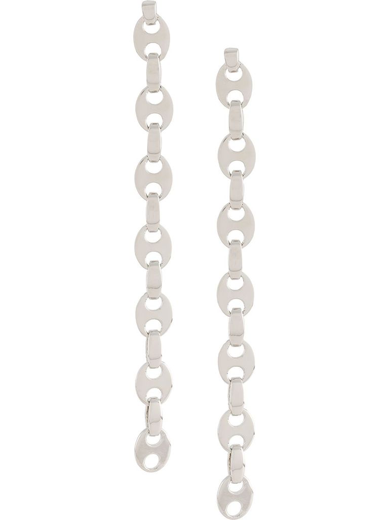 Rabanne Nano Silver-tone Earrings In Silver