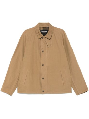 BARBOUR - Beige Tracker jacket