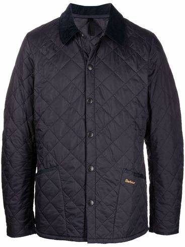 BARBOUR - Blue quilted Heritage jacket