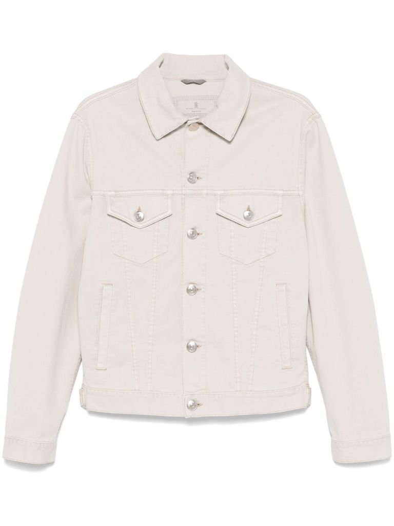 Brunello Cucinelli Men Overshirt In Beige