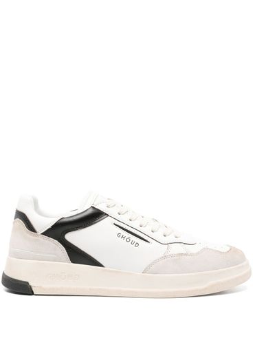 GHOUD - Sneakers Tweener bianche con inserti in camoscio