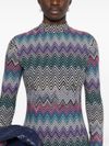 missoni - Abito midi motivo a zigzag - 3