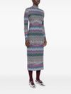 missoni - Abito midi motivo a zigzag - 4