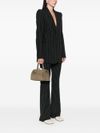benedetta bruzziches - Borsa tote Serena piccola in pelle scamosciata cachi - 3