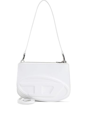 DIESEL - 1DR Twin white shoulder bag