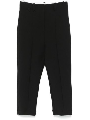 JACQUEMUS - Pantaloni Le Pantalon Capri in cotone nero